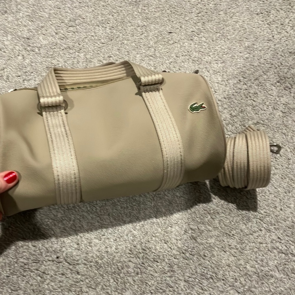 Lacoste bag, excellent used condition.